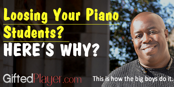 Are you losing your piano students? Find out why, and what you can do about it.